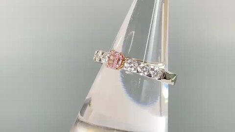 楽天市場】【ファンシーパープリッシュピンク】天然ピンクダイヤモンド