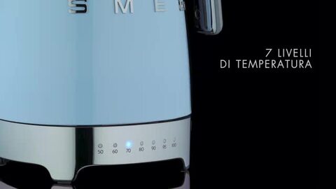 豪華２大特典)「日本正規店」SMEG 電気ケトル 1.7L イタリア KLF03 100v 物足りなく