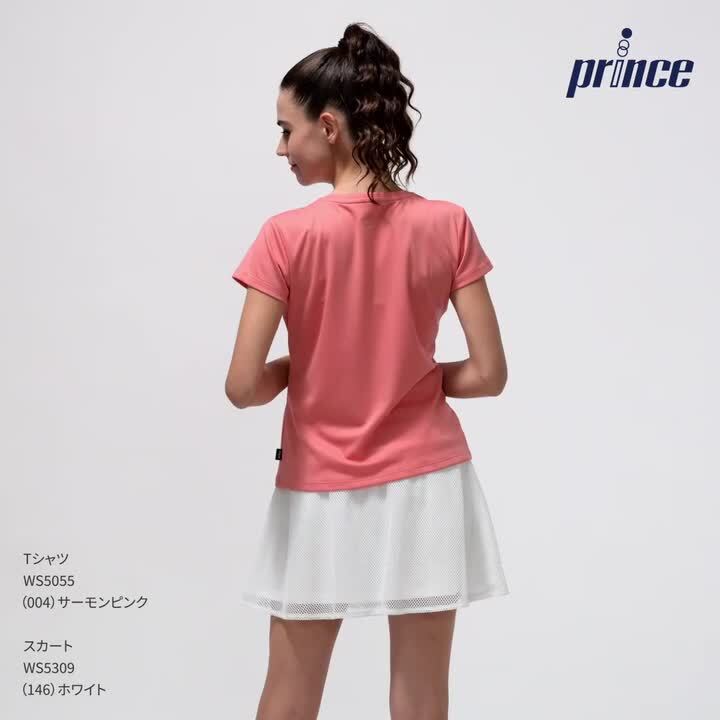 Prince プリンス テニスウェア レディース Tシャツ WS5055