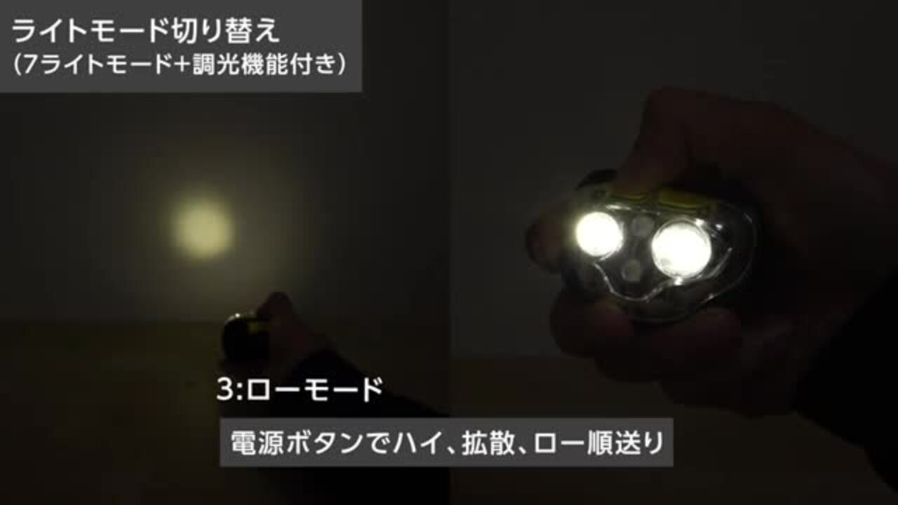 最新モデル ペツル LEDヘッドライト ティカコア 450ルーメン 防災用に