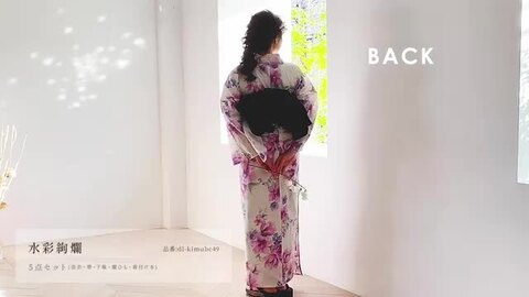 楽天市場】浴衣 5点セット レディース（ゆかた・しわ兵児帯