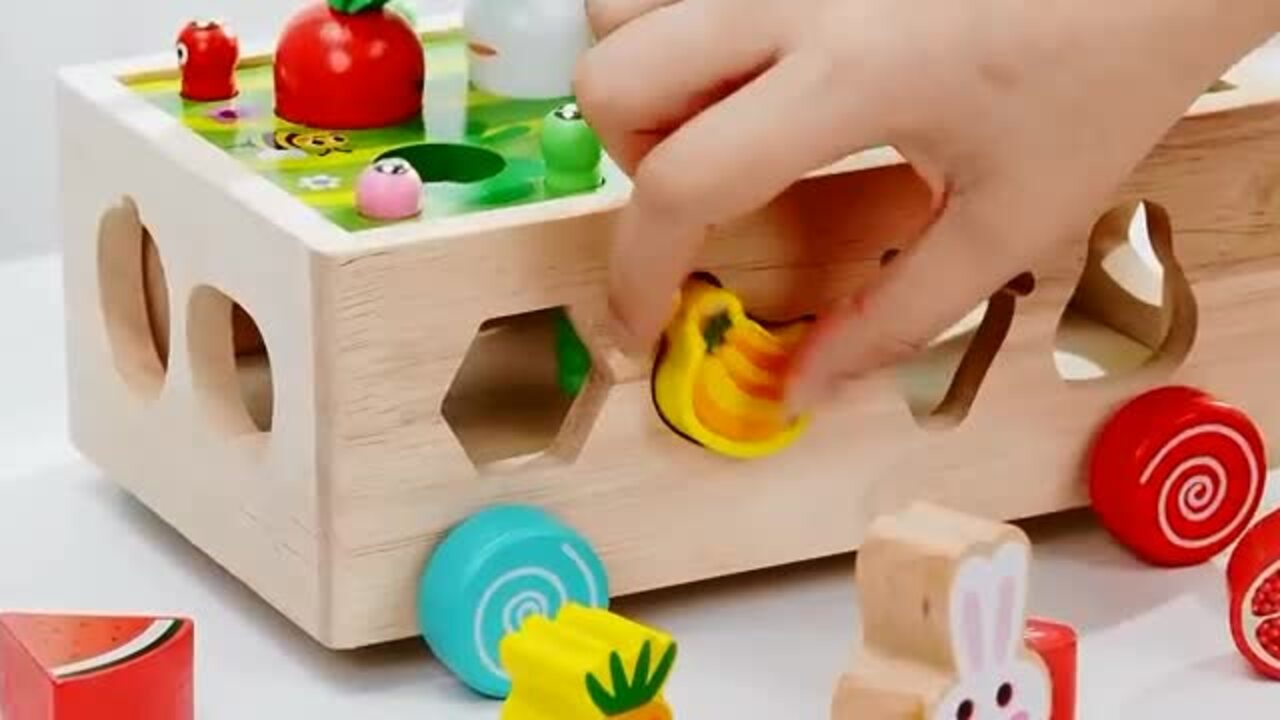 未使用］ 赤ちゃん おもちゃ 木のおもちゃ 236新品・未使用 木の