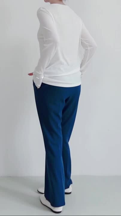【2024】IENA 裏起毛セミフレアパンツ　ブラック 新品 IENA 裏起毛セミフレアパンツ 38 - メルカリ