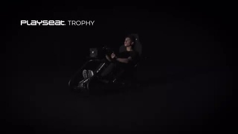 中古品　Playseat Trophy Black ホイールスタンド Playseat® Trophy - Black 賽車架|宏碁遊戲官方線上商店