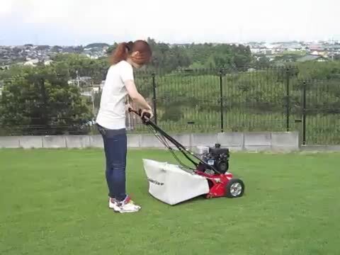 楽天市場】芝刈り機 キンボシ ゴールデンスター ニューパワーモアー