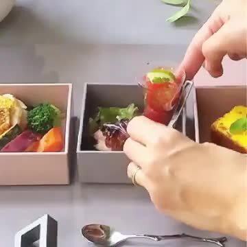 TOWAN トワングレー重箱 仕切り付き 6つセット