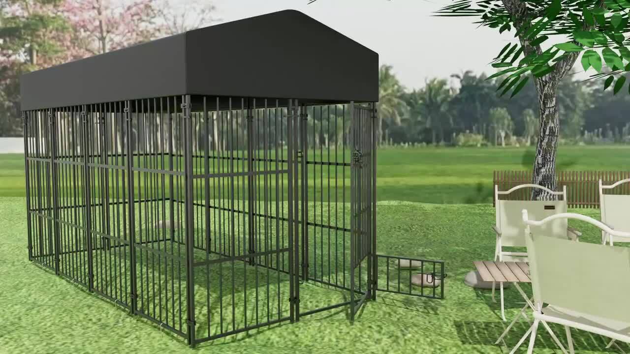 楽天市場】Wisfor 大型 鶏小屋 屋外 犬用ケージ 屋根付き 鶏用