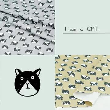 楽天市場】【50cmから10cm単位】 オックス 《ネコですけど？》 猫柄