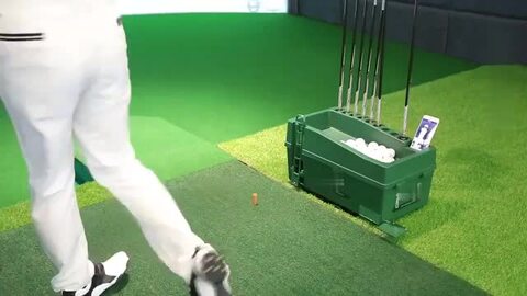 楽天市場】半自動ゴルフ球出し機 ボールディスペンサー ゴルフ