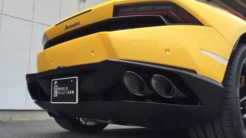 楽天市場】ランボルギーニ ウラカン LP610-4 可変バルブ付 チタン マフラー ROWEN ロエン 1G003Z00T ／ Lamborghini  Huracan Titanium Exhaust System : エムズパーツshop 楽天市場店