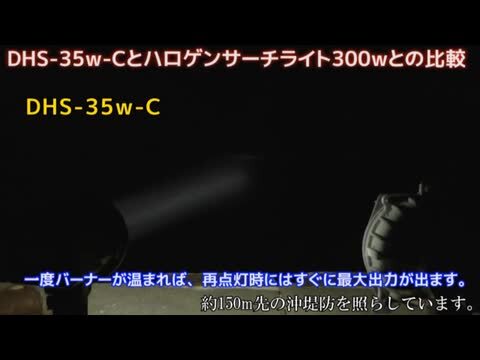 楽天市場】HID サーチライト 防水 作業灯 防水 船舶 ボート 船
