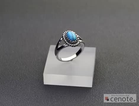 シルバーリング　ターコイズ シルバー925 カレッジリング メンズ ターコイズ 一粒リング USA