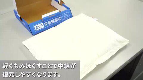 楽天市場】災害備蓄枕 10個セット A4ファイルサイズでコンパクト