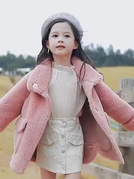 公式サイト購入　バーバリー　キッズボアジャケット ピンク　3Y 100cm 公式サイト購入 バーバリー キッズボアジャケット ピンク 3Y