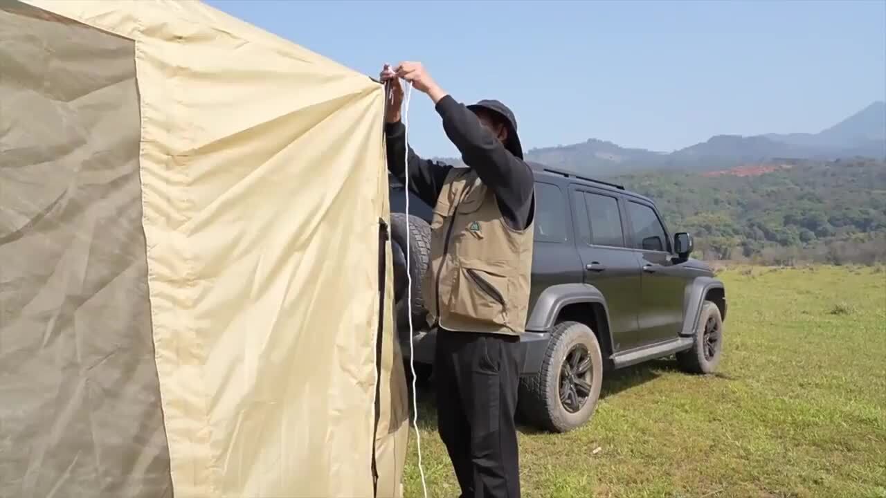 楽天市場】Fengzel Outdoor カーサイドテント 440*320*200CM 8 楽天市場】Fengzel Outdoor カーサイドテント 440*320*200CM 8