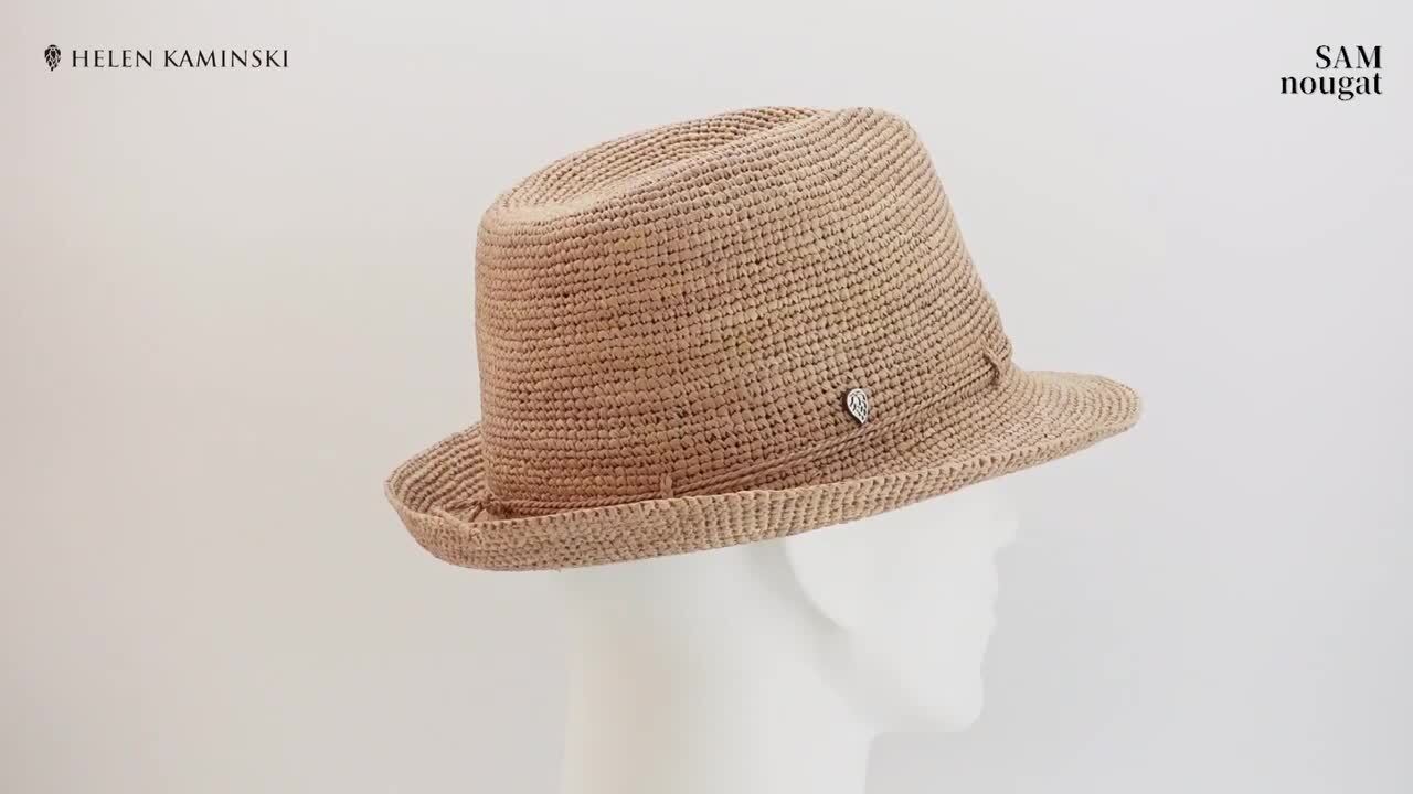 土日値下げ！◆HELEN KAMINSKI ラフィア ハット 麦わら帽子◆ 楽天市場】HELEN KAMINSKI 中折れハット ラフィアハット 麦わら