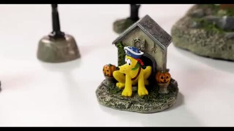 新品　ディズニー ハロウィン ビレッジ 12ピースセット Disney ディズニー ハロウィン ビレッジ 12ピースセット Disney