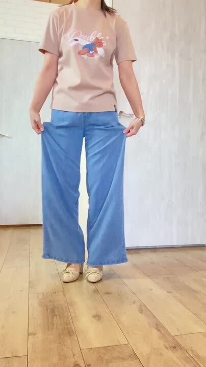 ★新品タグ付き★DOUBLE STANDARD CLOTHING 水色 デニム DOUBLE STANDARD CLOTHING（ダブルスタンダードクロージング）の