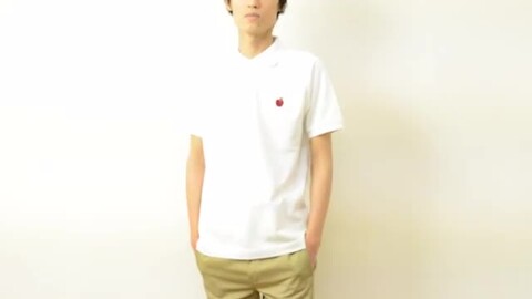 楽天市場】（OPポロシャツ）『Apple』 JEANSBUG ORIGINAL POLO-SHIRT