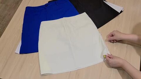 かなさん専用DELSOL レディーススカート 2色セット 7823_2model_7.jpg