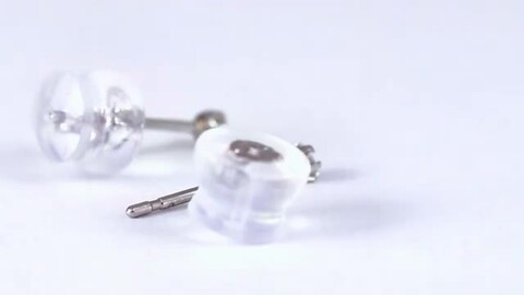 楽天市場】一粒ダイヤモンドピアス スタッドピアス 小さめ 0.05