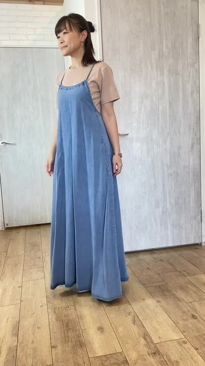 ＊SaturdayClub＊3Dフローラルポケット 半袖 ワンピース SaturdayClub】 3Dフローラルポケット 半袖 ワンピース
