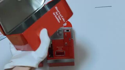 楽天市場】貯金箱 コカコーラ ベンディングマシン ティンバンク