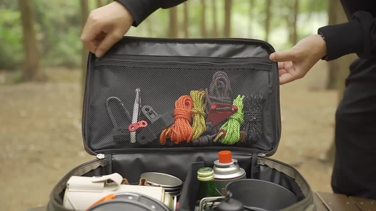 楽天市場】ソフトコンテナ 大容量 キャンプ収納ボックス 20L