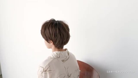 リネストリア 天使のクレールショート ダークブラウン Mサイズ 医療用ウィッグ 天使のクレールショート フルウィッグ ショート｜リネアストリア