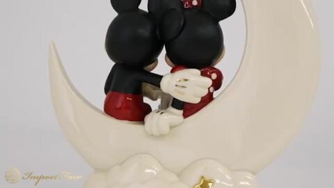 楽天市場】レノックス 月の上で幸せな ミニー＆ミッキー ミニー LENOX Disney Mickey Over the Moon for  Minnie ディズニー ミッキーマウス ミニーマウス 置物 ギフト プレゼント □ : Import Fan
