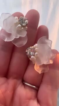 楽天市場】花びら 淡水パール バロックパール シアー フラワー