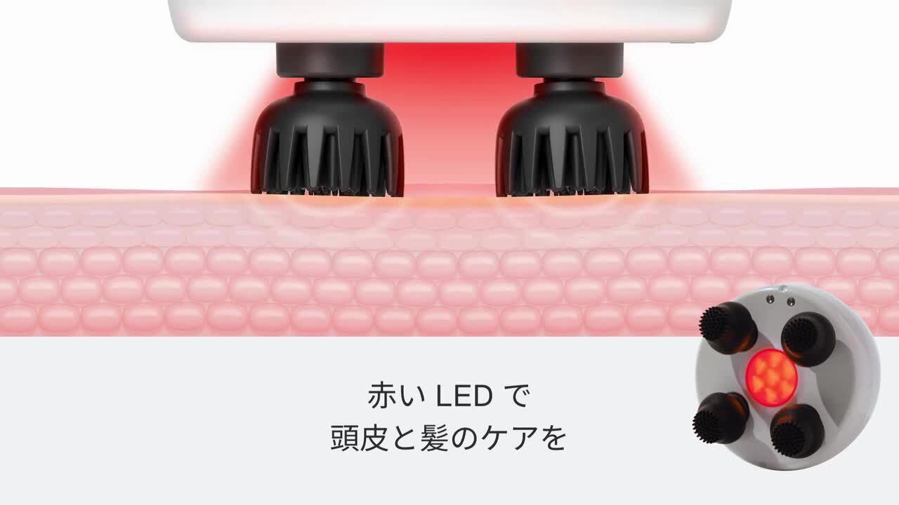 楽天市場】EMS 電動 ヘッドスパ 電動頭皮ブラシ 電気針 電動
