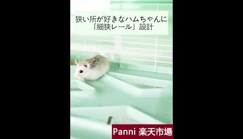 楽天市場】「送料無料」 ハムスターケージ 小動物用 広い 大空間 飼育