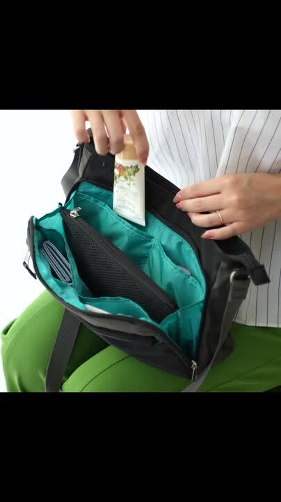 中古】アタオ ATAO ショルダーバッグ ハンド 斜め掛け レザー 青系  