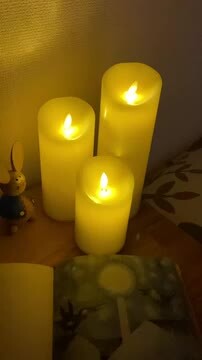 楽天市場】LEDキャンドル bebeゆらぎキャンドルMサイズ LUMINARA