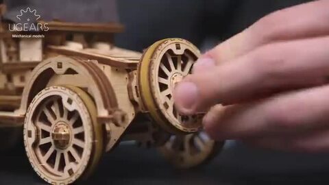 楽天市場】Ugears ユーギアーズ レトロカーUGR-T Retrocar UGR-T 70175