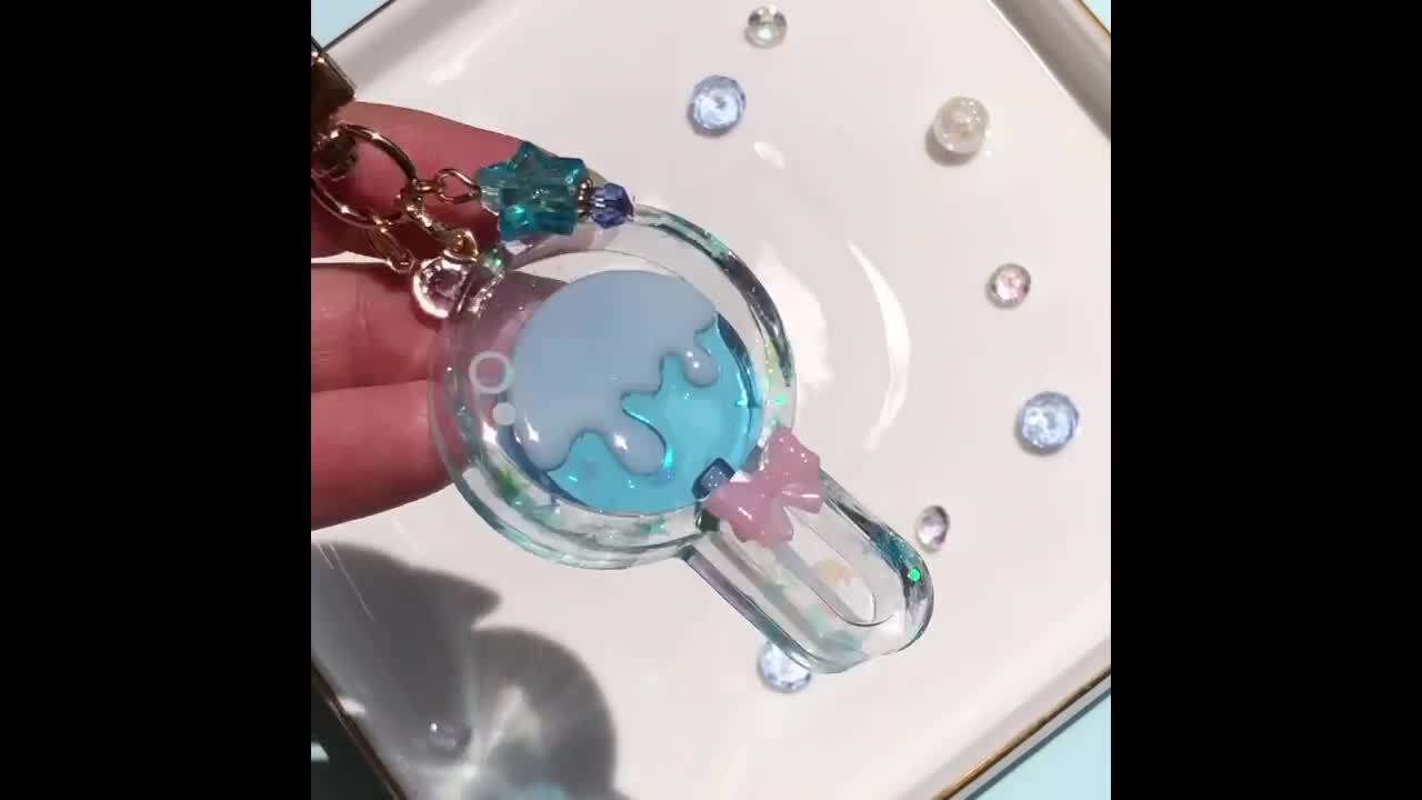 シャカシャカキーホルダー＊くまロリポップ2点オーダー4点＊シェイカー fde5a00839c6ff26ae1fdd63b3b49f