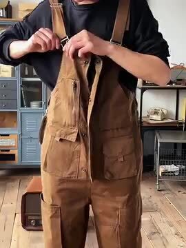 【極美品】木梨サイクル　メンズオーバーオール　サロペット　ゆるダボ　XL 極美品】木梨サイクル メンズオーバーオール サロペット ゆる
