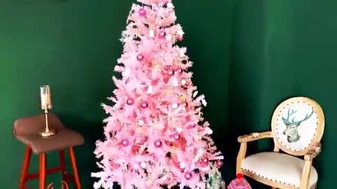 楽天市場】クリスマスツリー ピンク おしゃれ クリスマス ツリー 