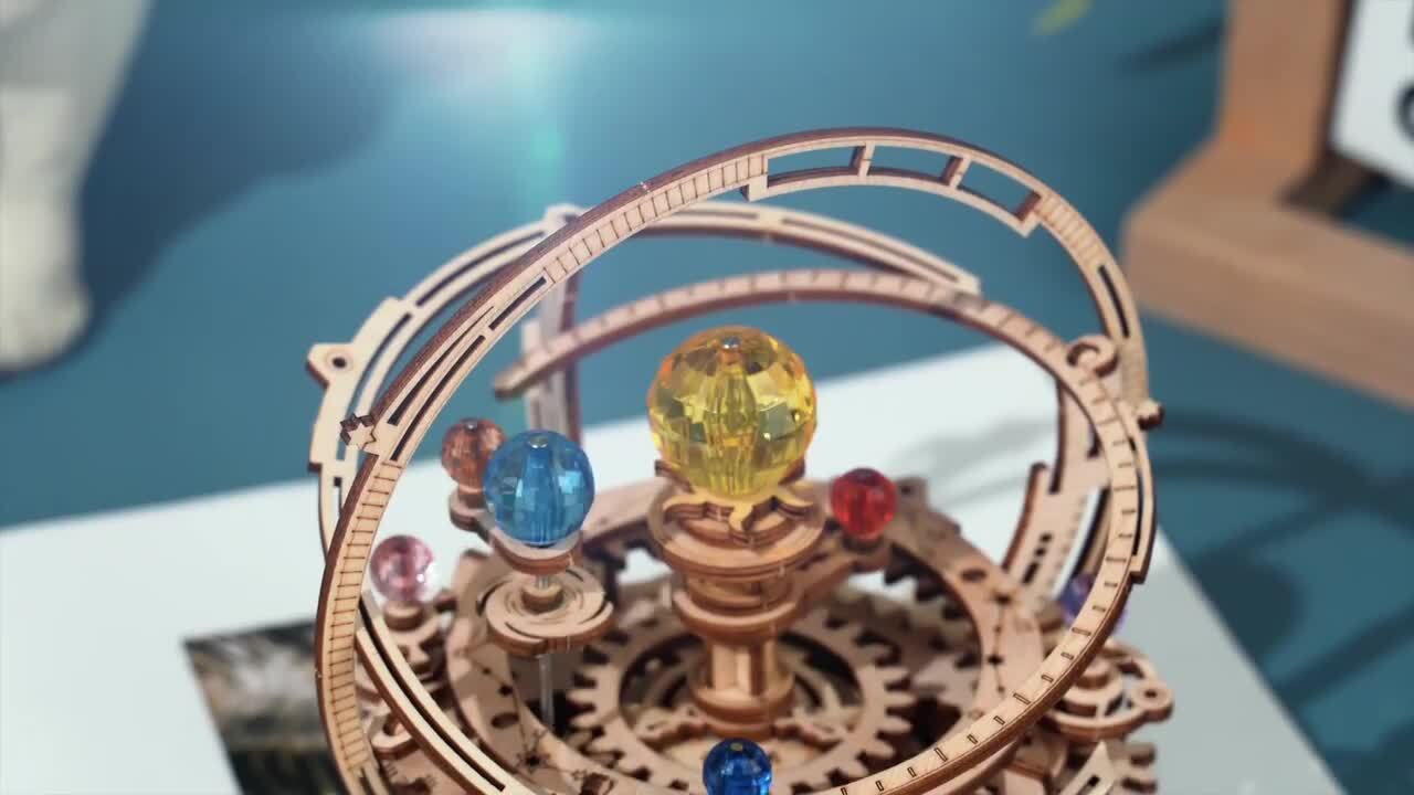 楽天市場】オルゴール 3d 立体 パズル ウッドパズル オルゴール