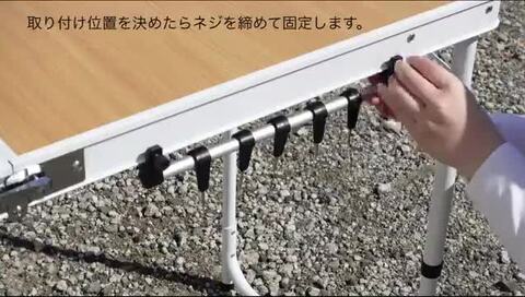 楽天市場】コンロ台付 2WAY アウトドア キッチンテーブル 幅120