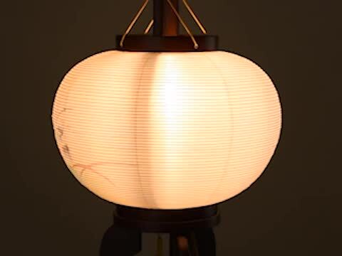 楽天市場】【P5倍!10/30〜11/1まで】 盆提灯 絹 二重 木製 岐阜