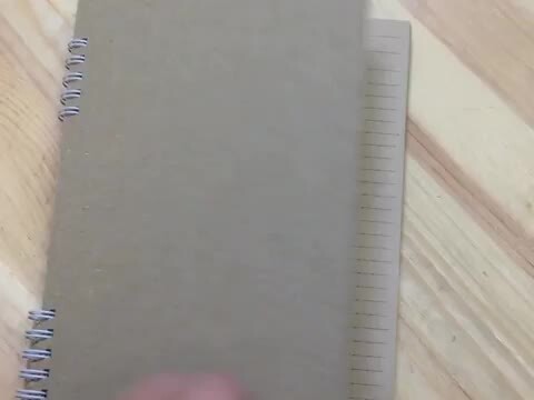 楽天市場 クラフトノート A5 罫線入り 本文 50枚 100ページ 伝票印刷製本のコンビニ