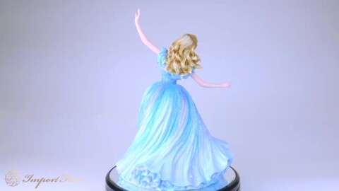 4050709 Disney Cinderella (Live Action) Couture de Force Figurine by Enesco