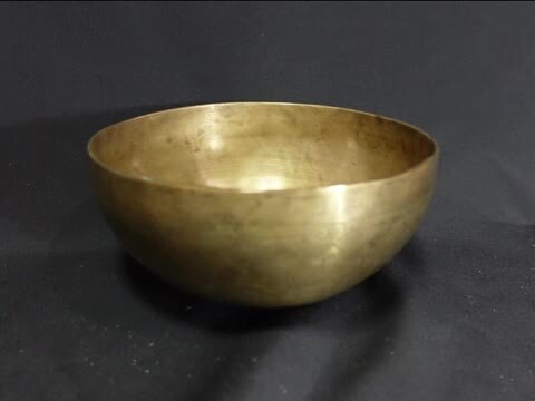 シンギンボール　美品 楽天市場】【一点物】シンギングボウル セブンメタル 直径約25