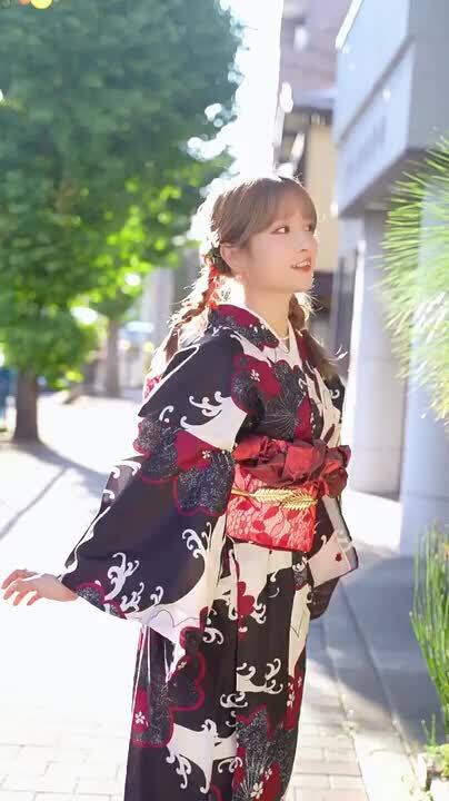 楽天市場】P5倍 浴衣 レディース 黒 赤 小紋 花柄 花火大会 夏