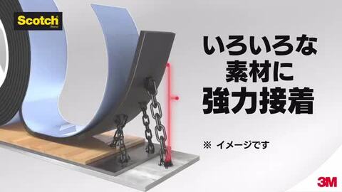楽天市場】3M スコッチ 超強力 両面 テープ プレミアゴールド