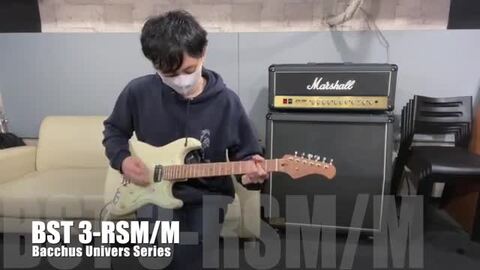 楽天市場】Bacchus バッカス BST-3-RSM/M ローステッドメイプルネック