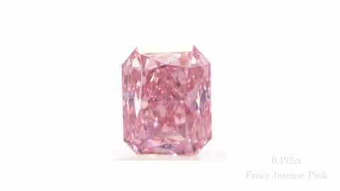 楽天市場】ピンクダイヤモンド ルース 天然 0.192カラット Fancy 