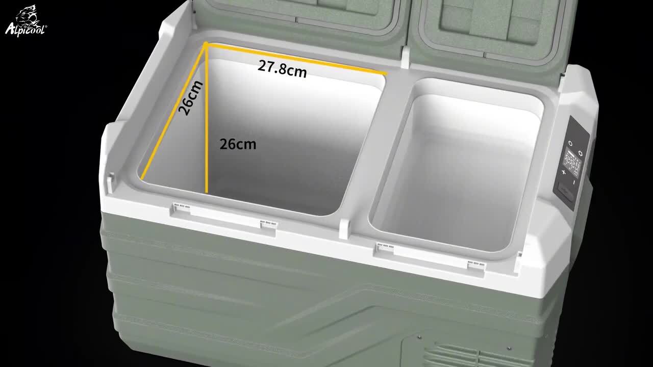 【2025最新】Alpicool 車載冷蔵庫 2室 23L ポータブル冷蔵庫 Amazon.co.jp: Alpicool 車載冷蔵庫 2室 23L ポータブル冷蔵庫